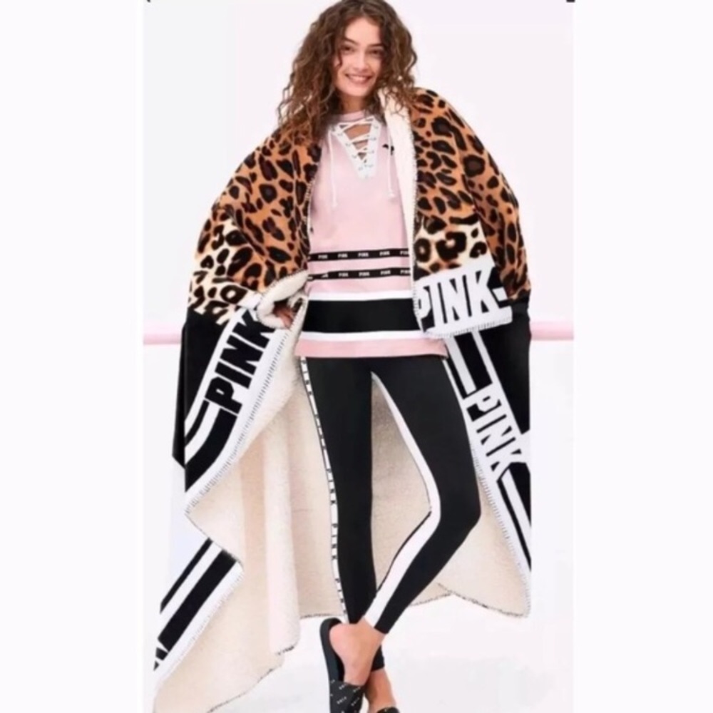 PINK sherpa blanket